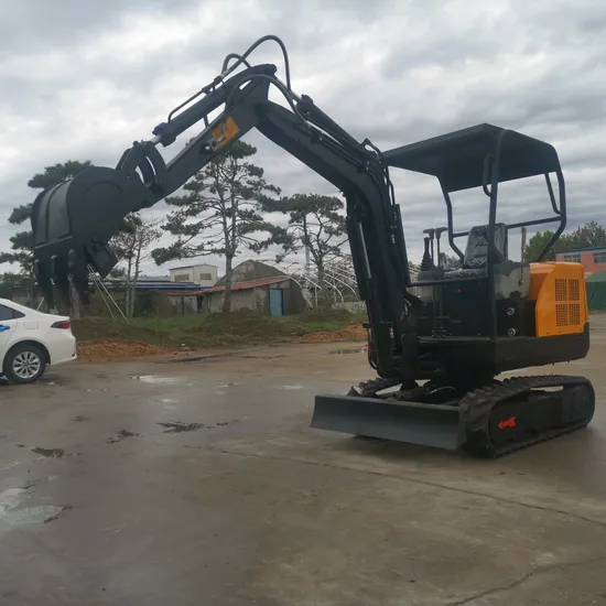 2 1,5 Tonnen Diesel Changchai Kubota Minibagger Maschine Vollautomatische Mini-Version Baggerausrüstung Grabmaschinen Raupenbagger Gerät
