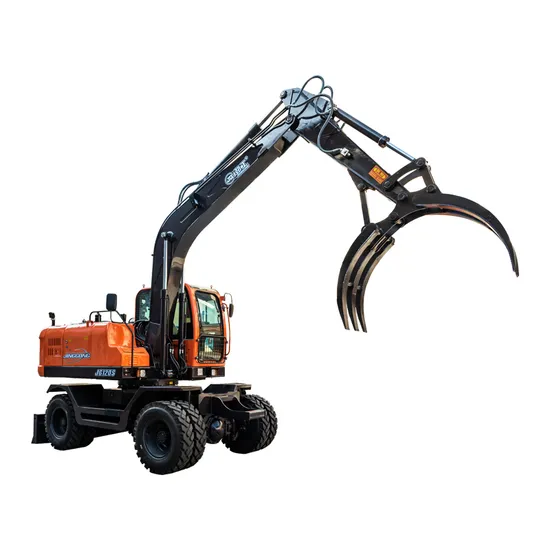 Hydraulisches Greifgerät Jg120s für Textilrecycling und landwirtschaftliche Materialhandhabung